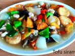 Tofu siram sayur