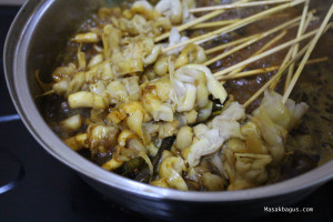 sate jamur tiram
