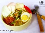 bubur ayam kuah kuning