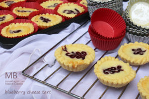 blueberry cheese tart